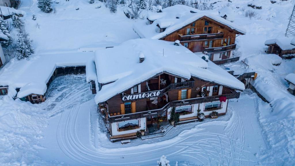 Hotel Camoscio Rocca Pietore Buitenkant foto